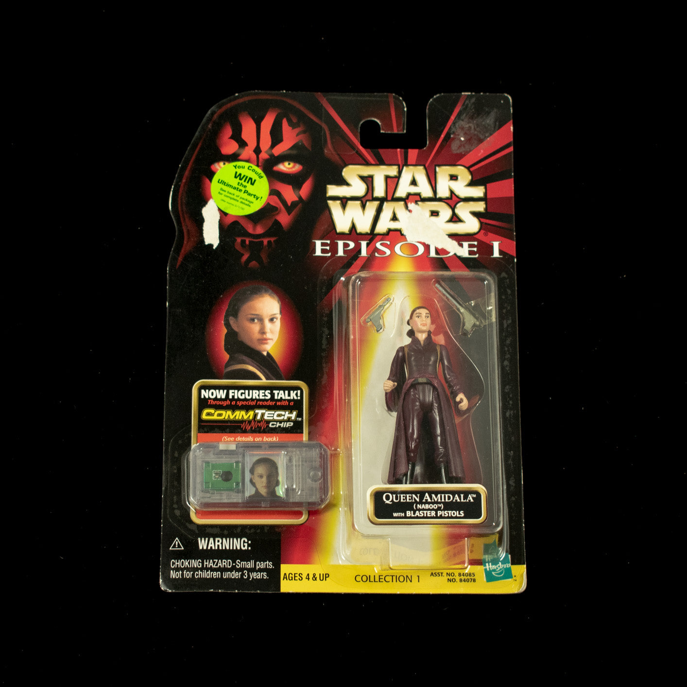 Star Wars Episode 1 Action Figure Queen amidala Naboo Blaster