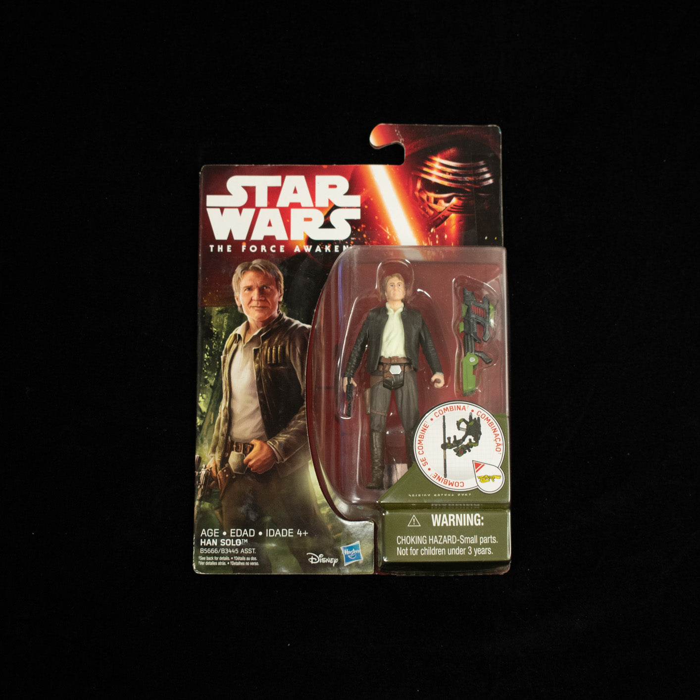 Star Wars The Force Awakens Han Solo Disney Hasbro 2015