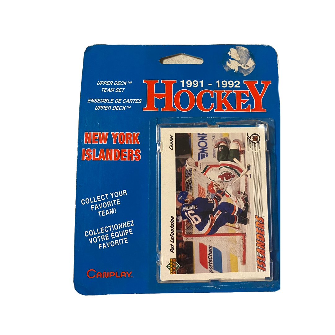 Canplay Upper Deck Hockey Team Set Factory Sealed New York Islanders 1991-1992