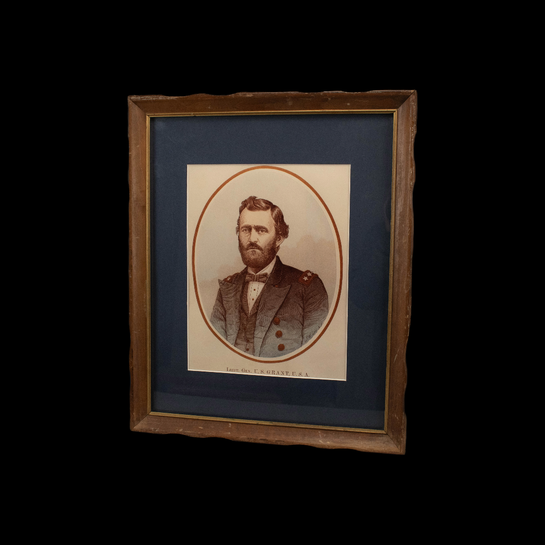 Lieut Grant USA Frame Historical Photo Framed Vintage 22x18