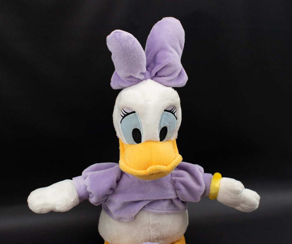 Daisy Duck Disney Store Authentic Plush Stuffed Animal Doll 18" Genuine Disney