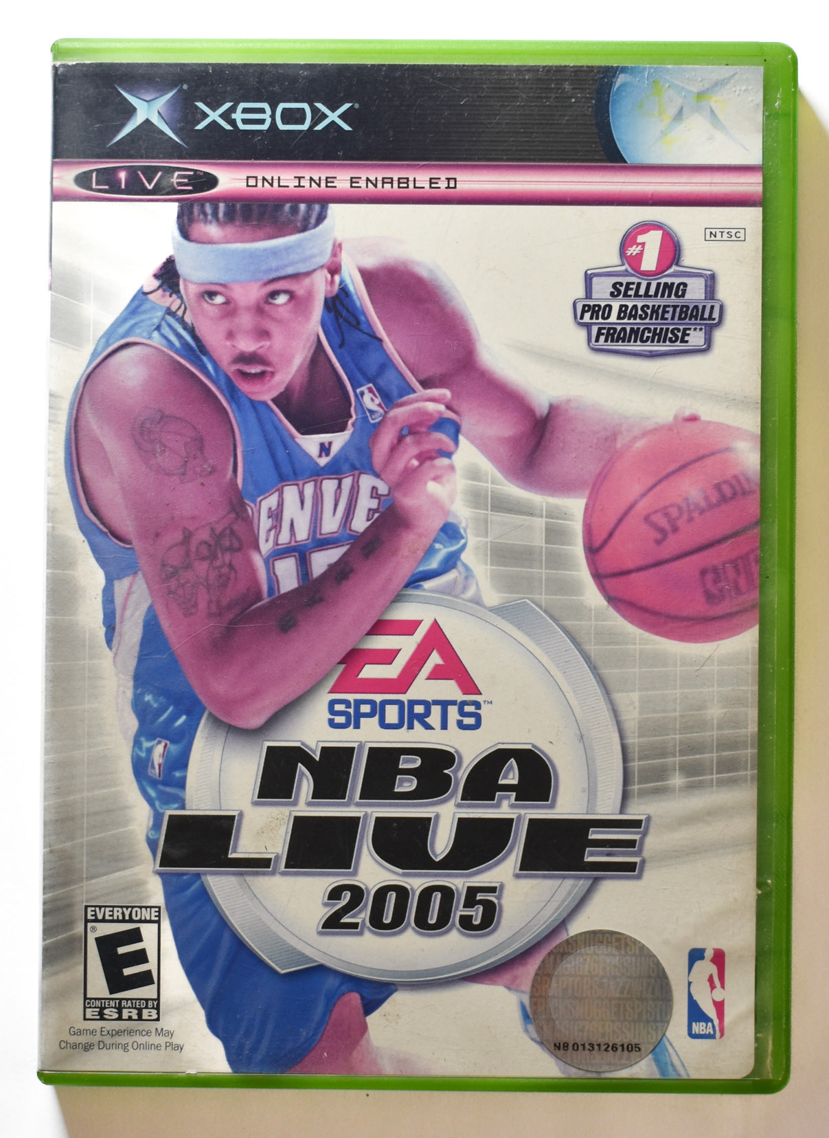 Xbox NBA Live 2005 Game Used Microsoft Xbox Original USED