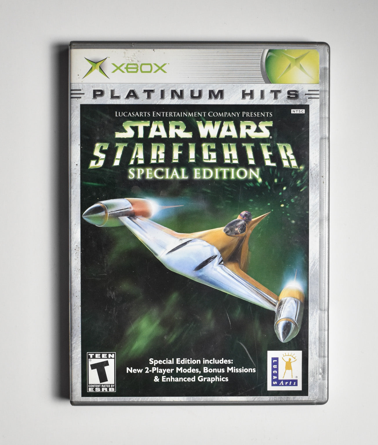 Xbox Star Wars Star Fighter Video Game Special Edition Microsoft Xbox Used