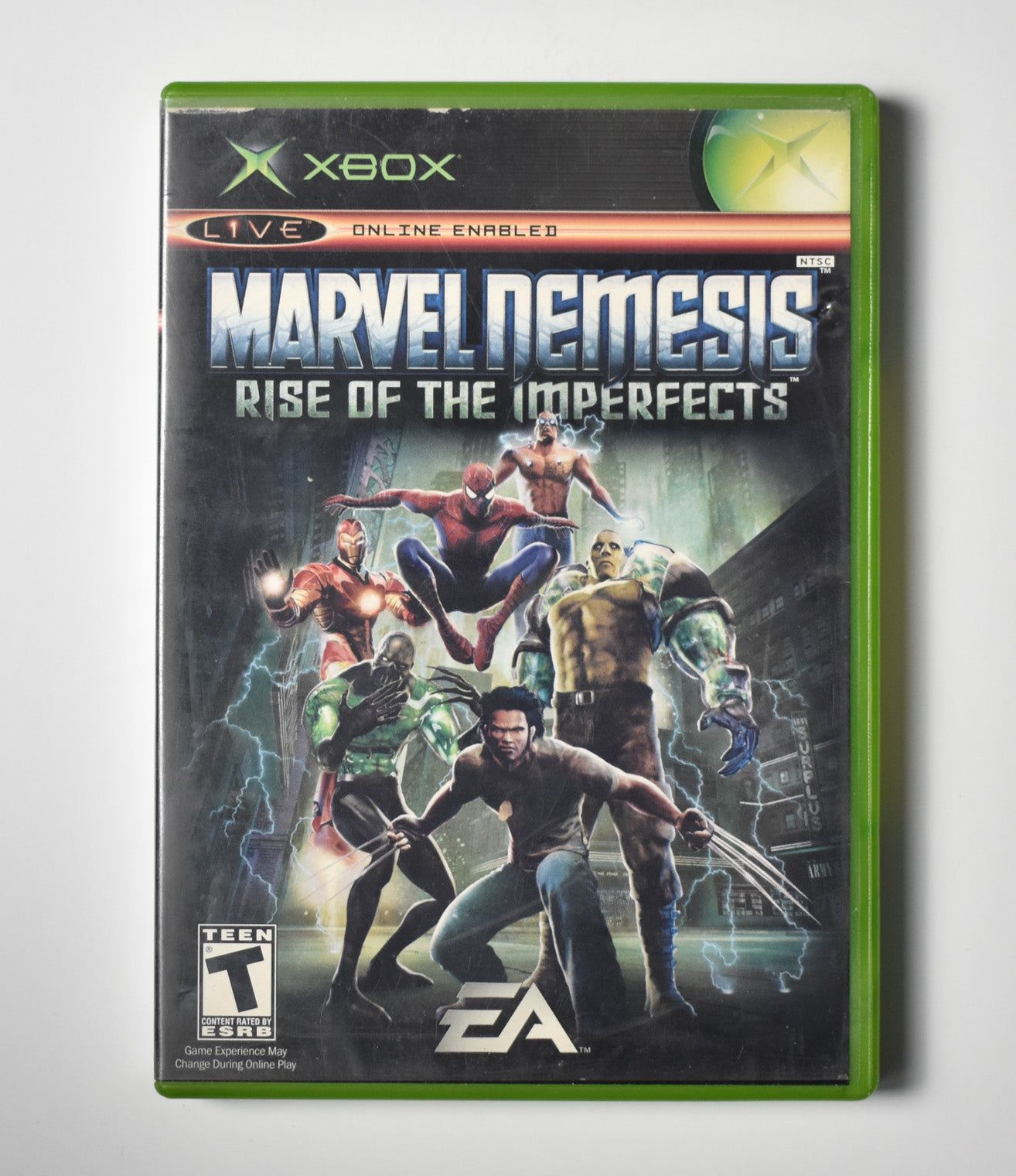 Xbox Video Marvel Nemesis Rise of the Imperfects Microsoft Xbox Used