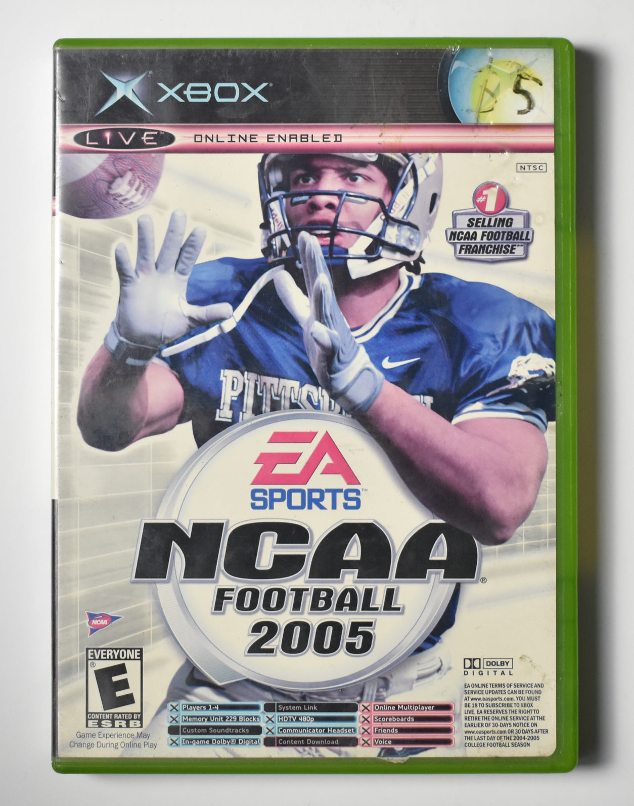 Xbox NCAA Football 2005 EA Sports Microsoft Original Xbox Game Used