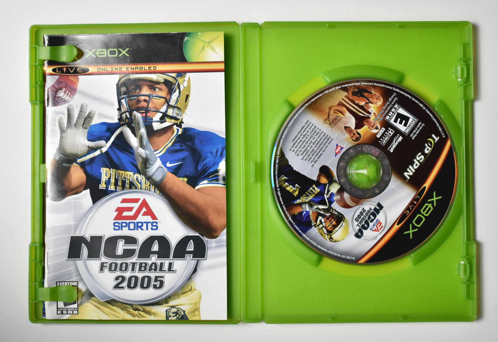 Xbox NCAA Football 2005 EA Sports Microsoft Original Xbox Game Used