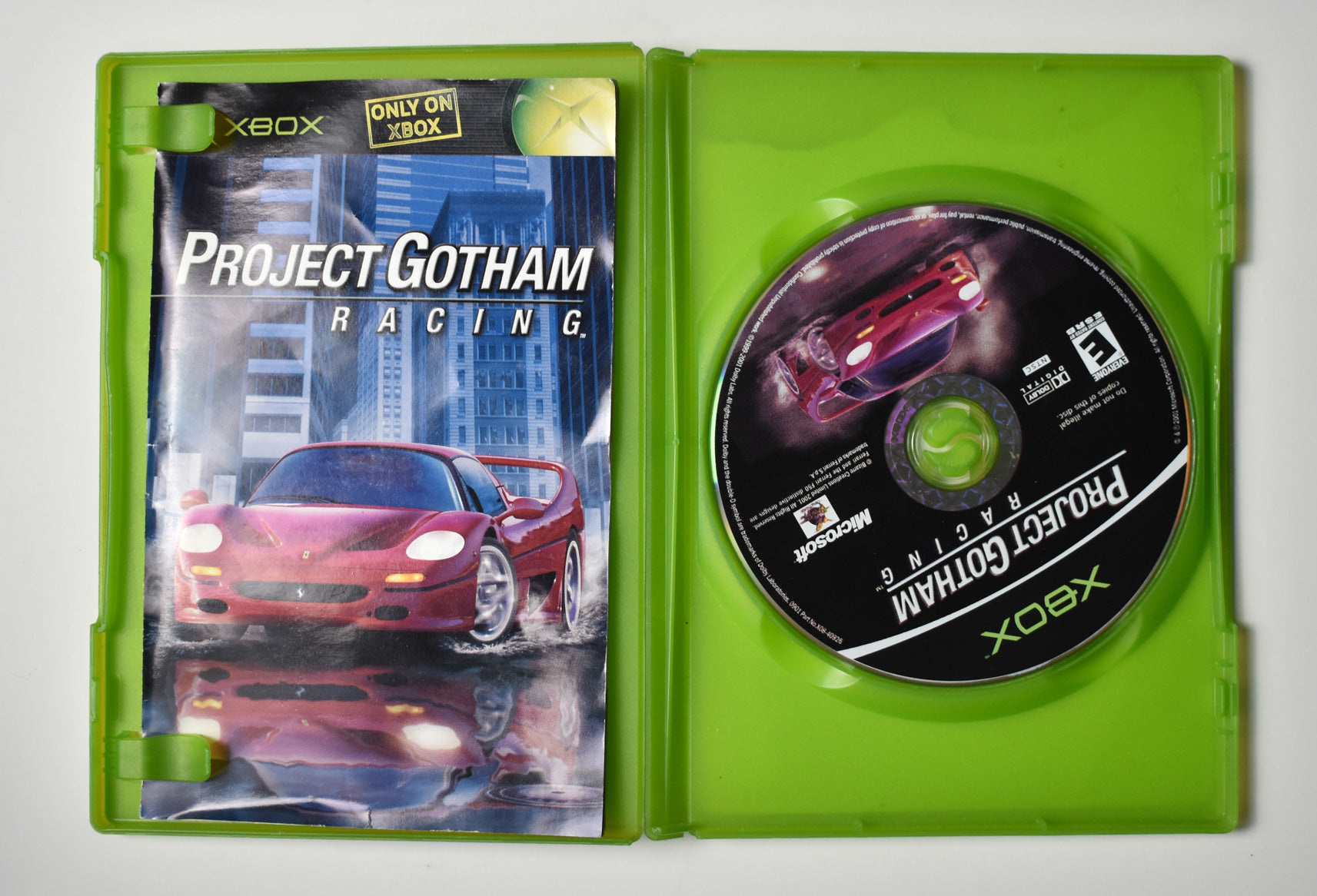 Xbox Project Gotham Racing Game Microsoft Xbox Original USED