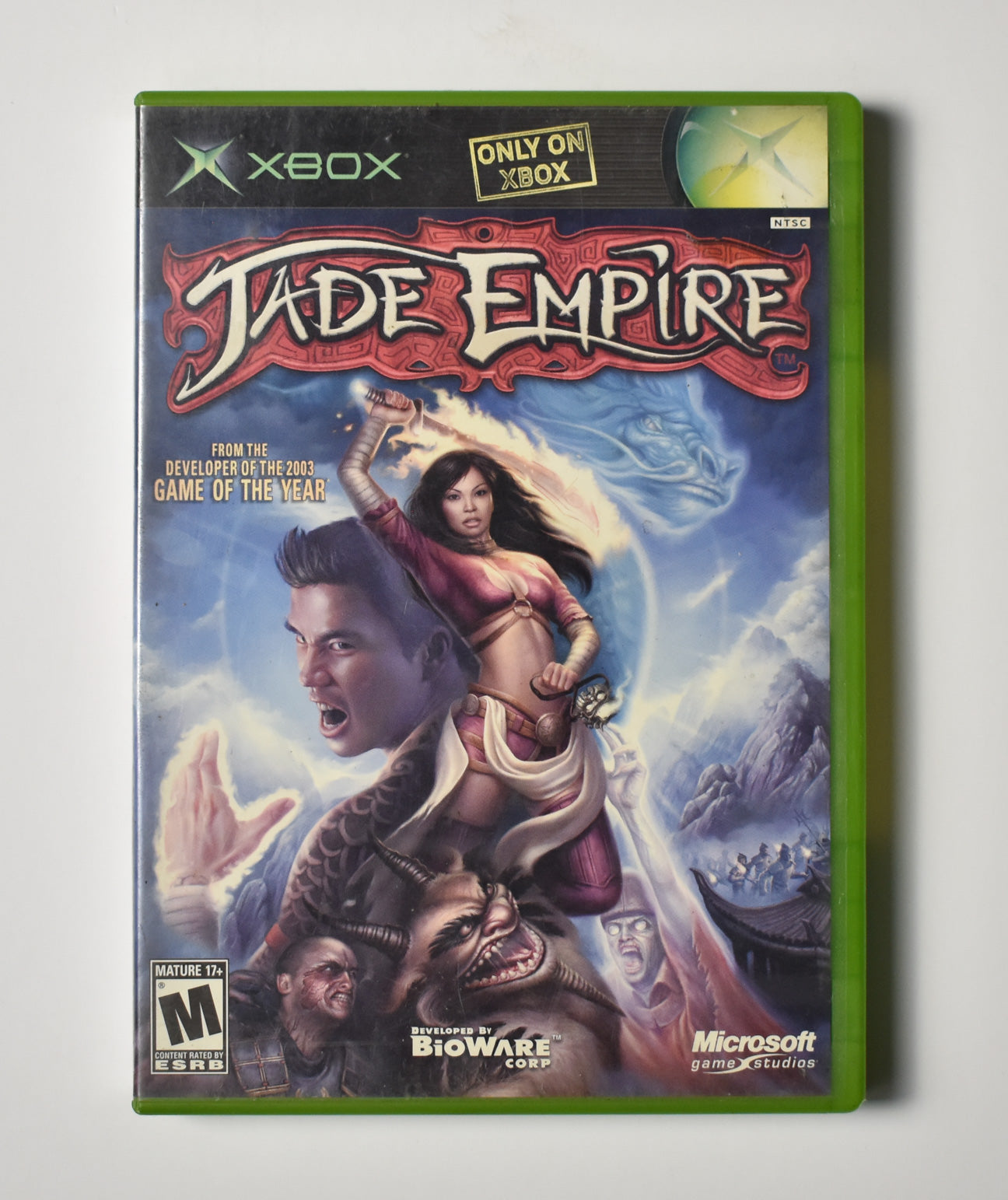 Xbox Jade Empire Bio Ware Corp Video Game Used Game