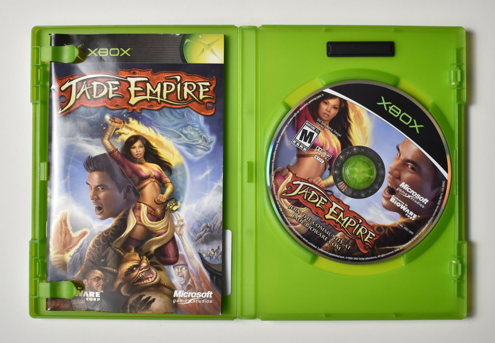 Xbox Jade Empire Bio Ware Corp Video Game Used Game