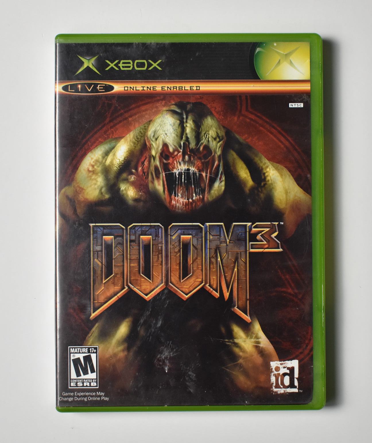 Xbox Doom 3 Used W Case Microsoft Xbox Original USED