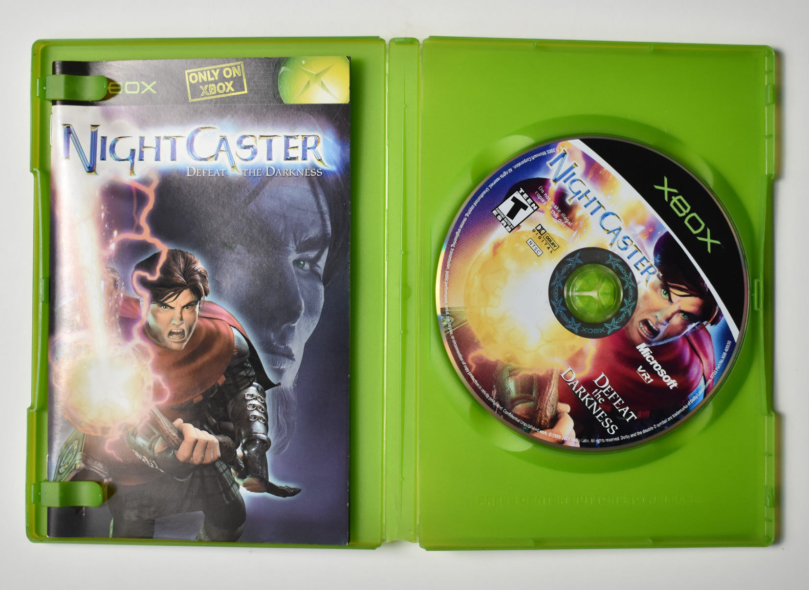 Xbox Night Caster Defeat the darkness Microsoft Xbox Original USED