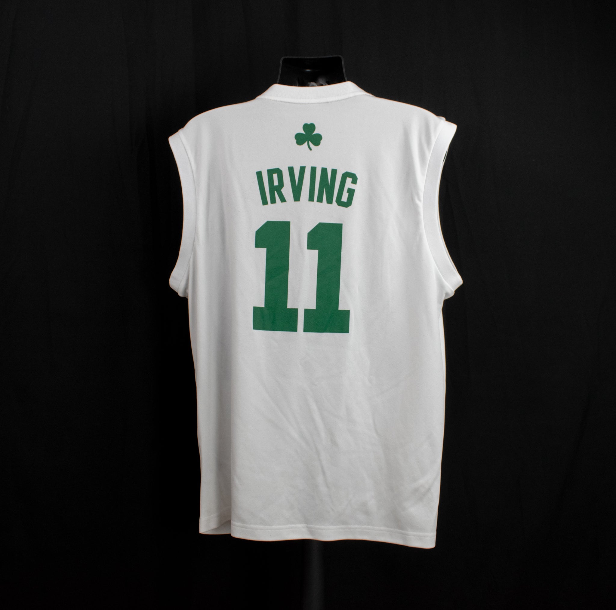 Boston Celtics Adidas NBA Jersey White Pullover Kyrie Irving 11 Basketball 2017