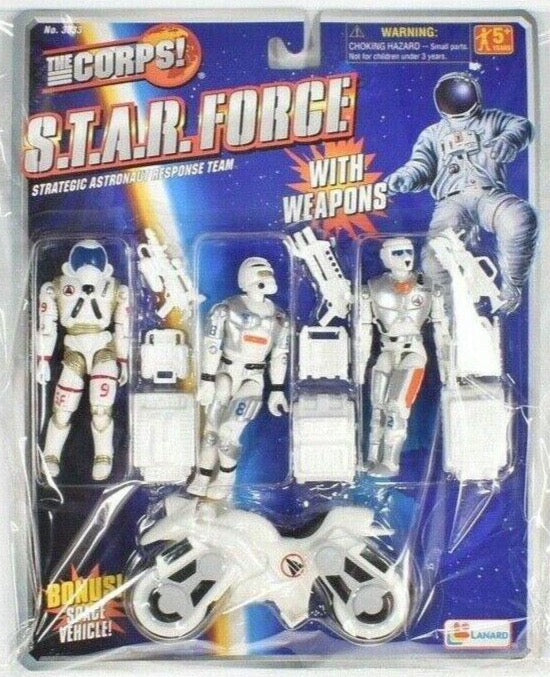 The Corps S.T.A.R Force Astronauts Space Force Action Figure Set