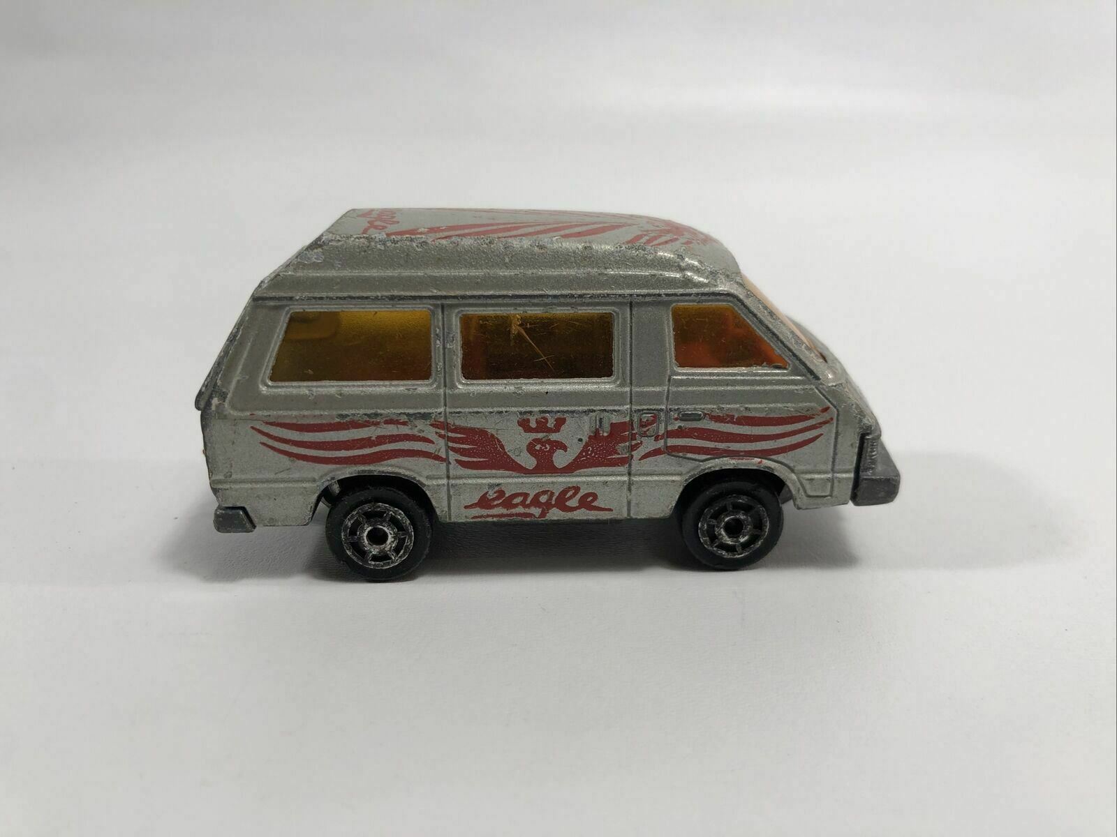 Majorette Toyota Lite Ace No 216 1/52 EAGLE Rear Hatch Opens France