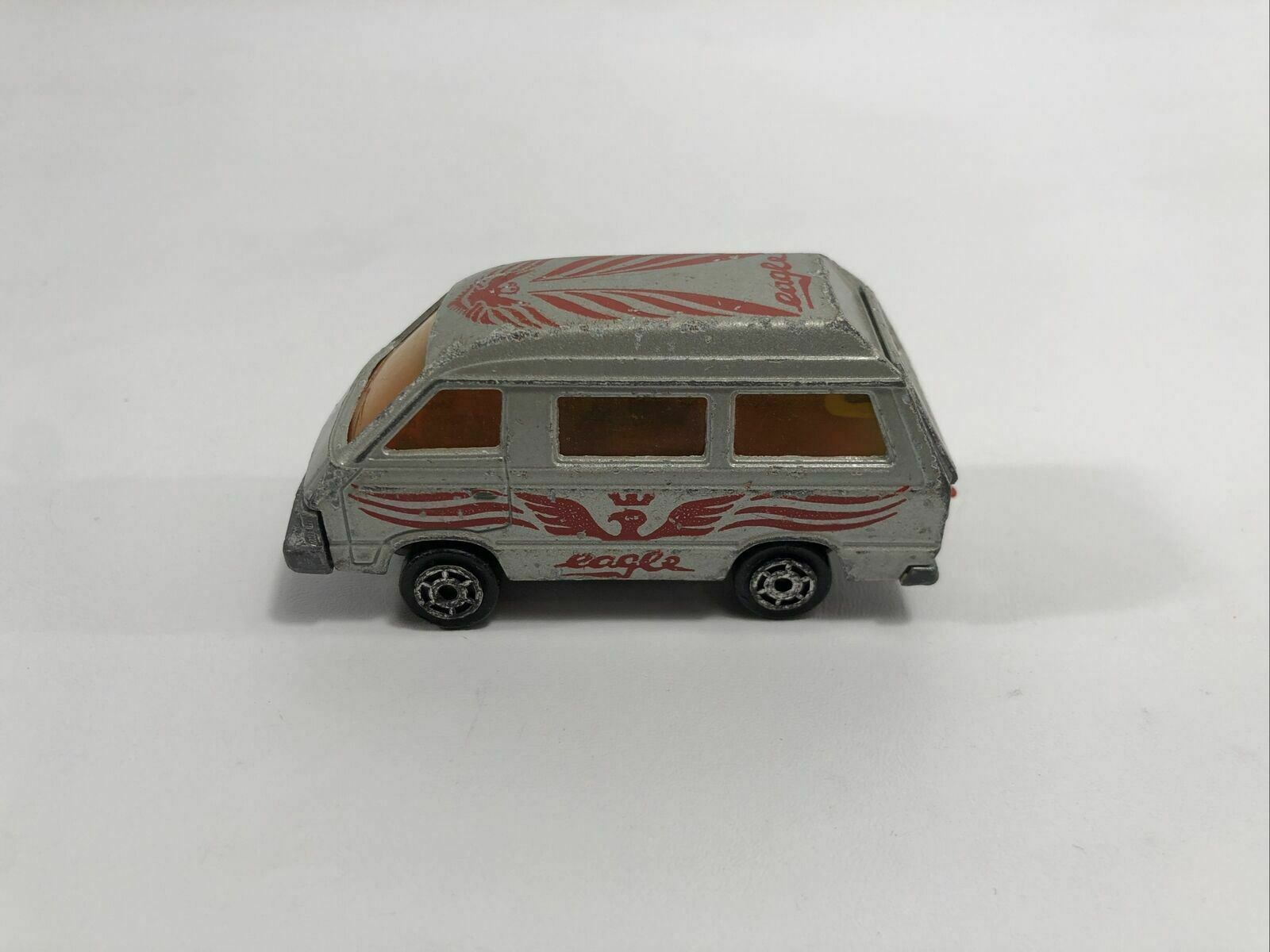 Majorette Toyota Lite Ace No 216 1/52 EAGLE Rear Hatch Opens France