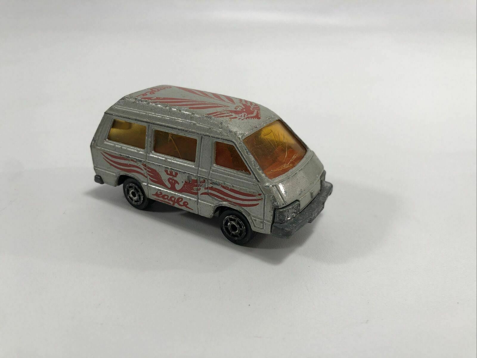 Majorette Toyota Lite Ace No 216 1/52 EAGLE Rear Hatch Opens France