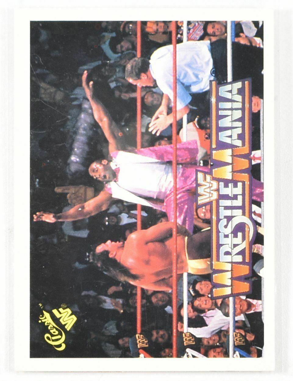 Wrestle Mania Classic WWF CARD 1990 75 Titan sports