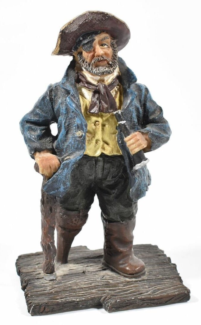 Ks Collection Nautical Series Limited Edition Hand Painted one legged Pirate