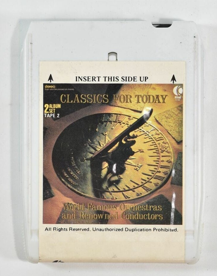 Classics for today world famous Orchestras Used 8 track tape 2