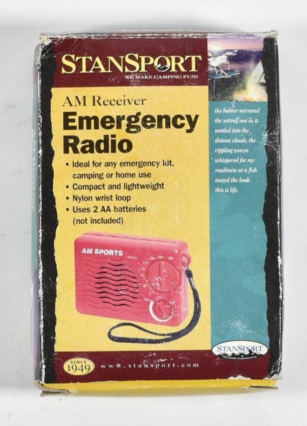 Emergency Radio Stan Sports Survival Kit