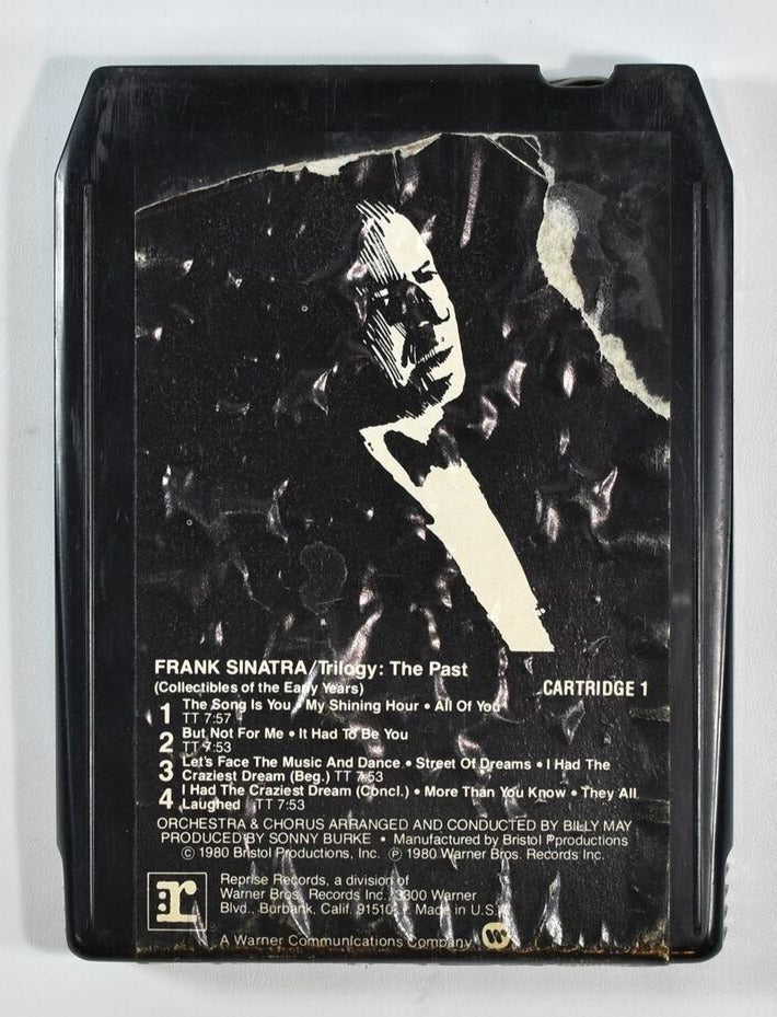 Frank Sinatra 8 track tape used Cartridge 1 Collectibles of the early years