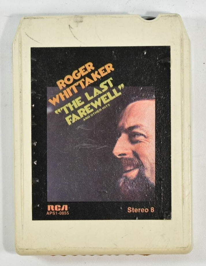 Roger Whitaker The last farewell 8 track tape used