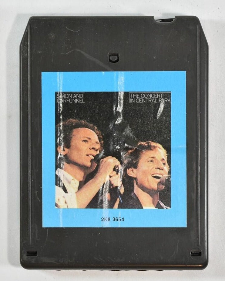 Simon and Garfunkel The Concert In central Park Used 8 track tape WB Records