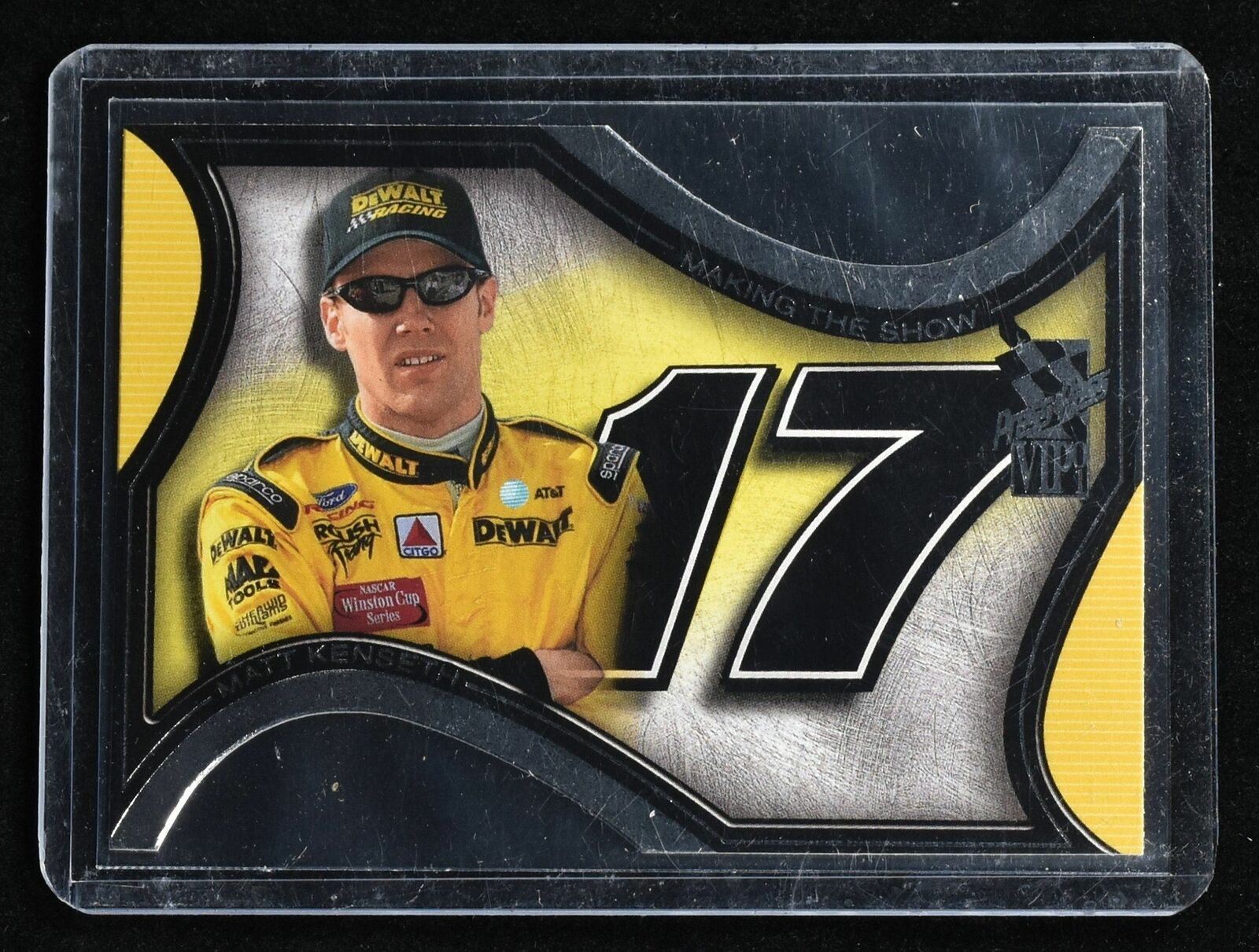 Press Pass VIP 2001 Nascar Racing Card Matt Kenseth MS 8 / 24