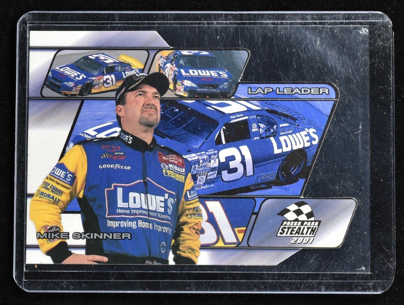 Mike Skinner Press Pass Stealth 2001 LL 13/36 Nascar Racing Card