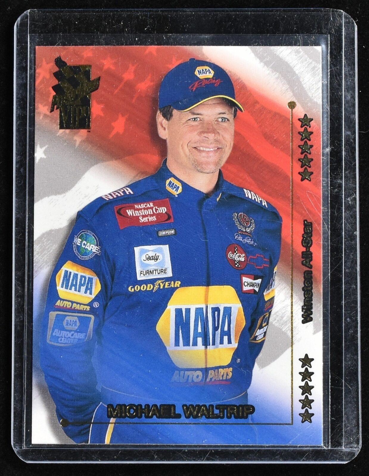 Michael Waltrip VIP 2001 Press Pass Nascar Racing Card No. 42