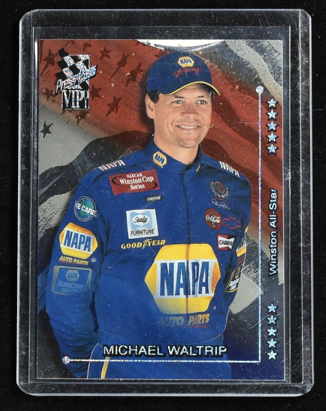 Michael Waltrip VIP 2001 Press Pass Nascar Racing Card No. X42