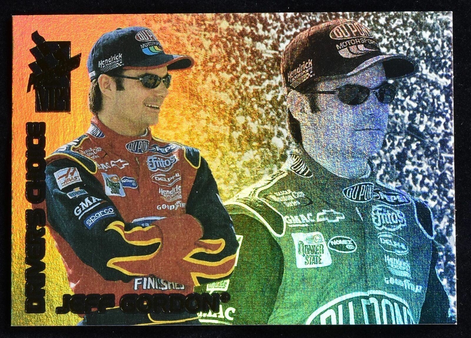 Jeff Gordon Drivers VIP DC 1/8 2001 Press Pass Nascar