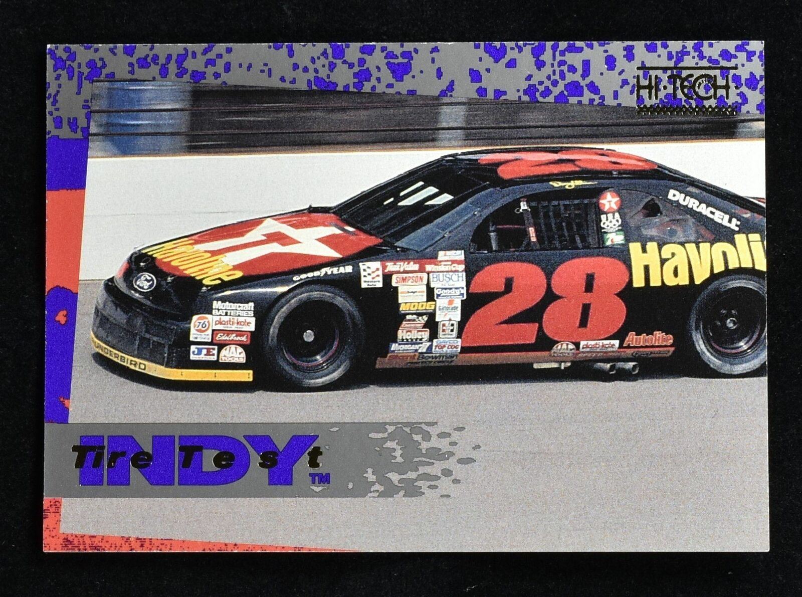 HI-Tech Tire Test INDY Davey Allison No. 3 1993