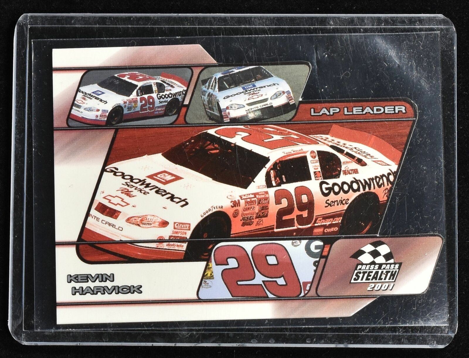 Kevin Harvick Press Pass Stealth 2001 LL 30 / 36 Nascar Racing