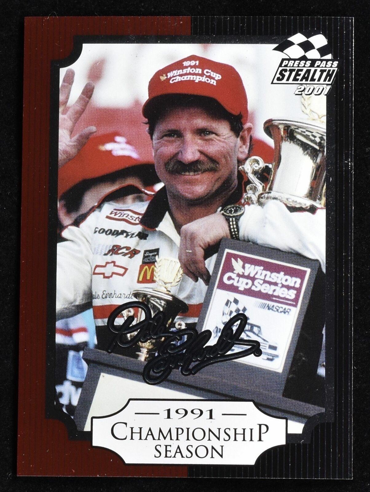 Championship Press Pass Stealth 2001 Dale Earnhardt DE 14