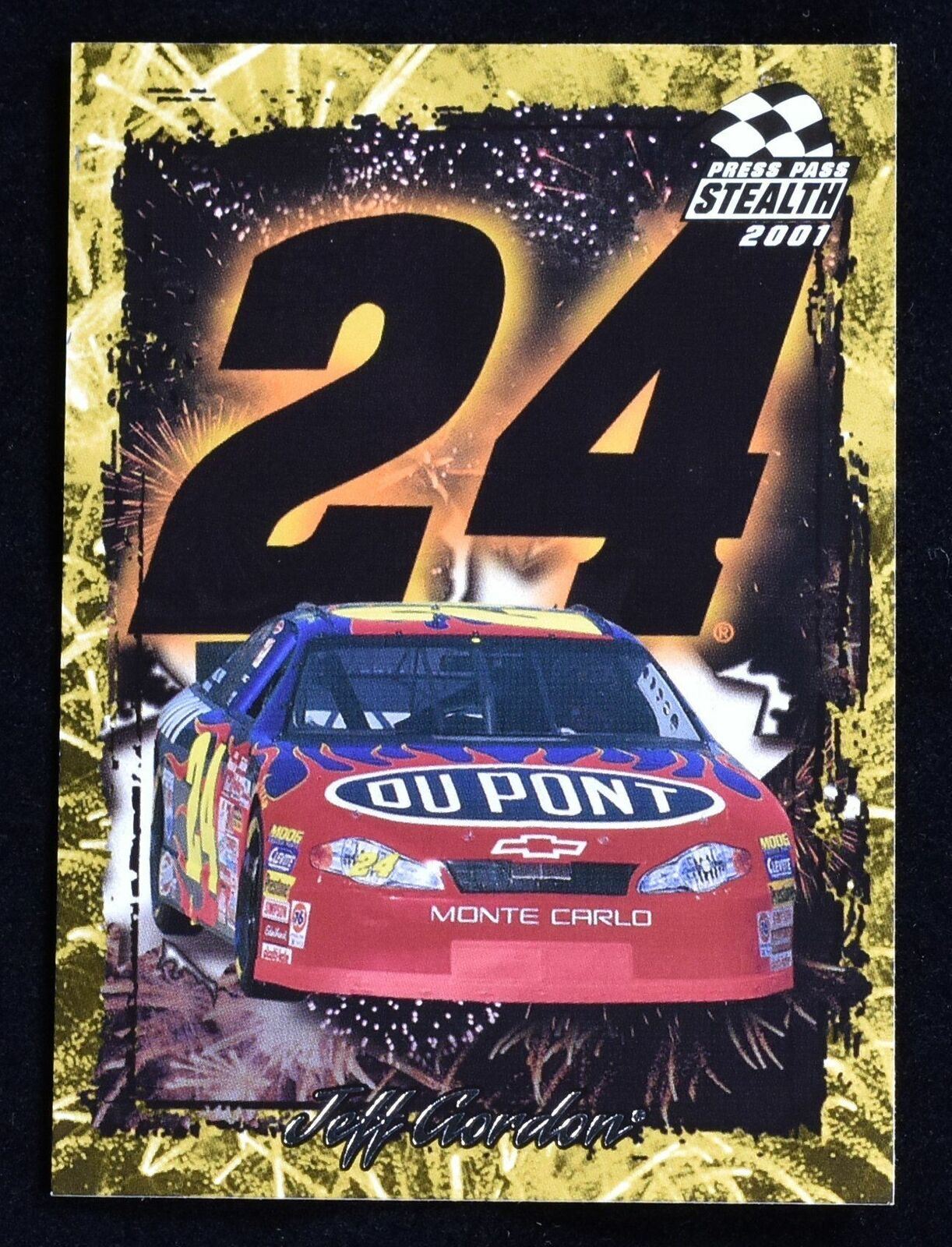 Jeff Gordon Press Pass Stealth 2001 No. 62 2001 JGM