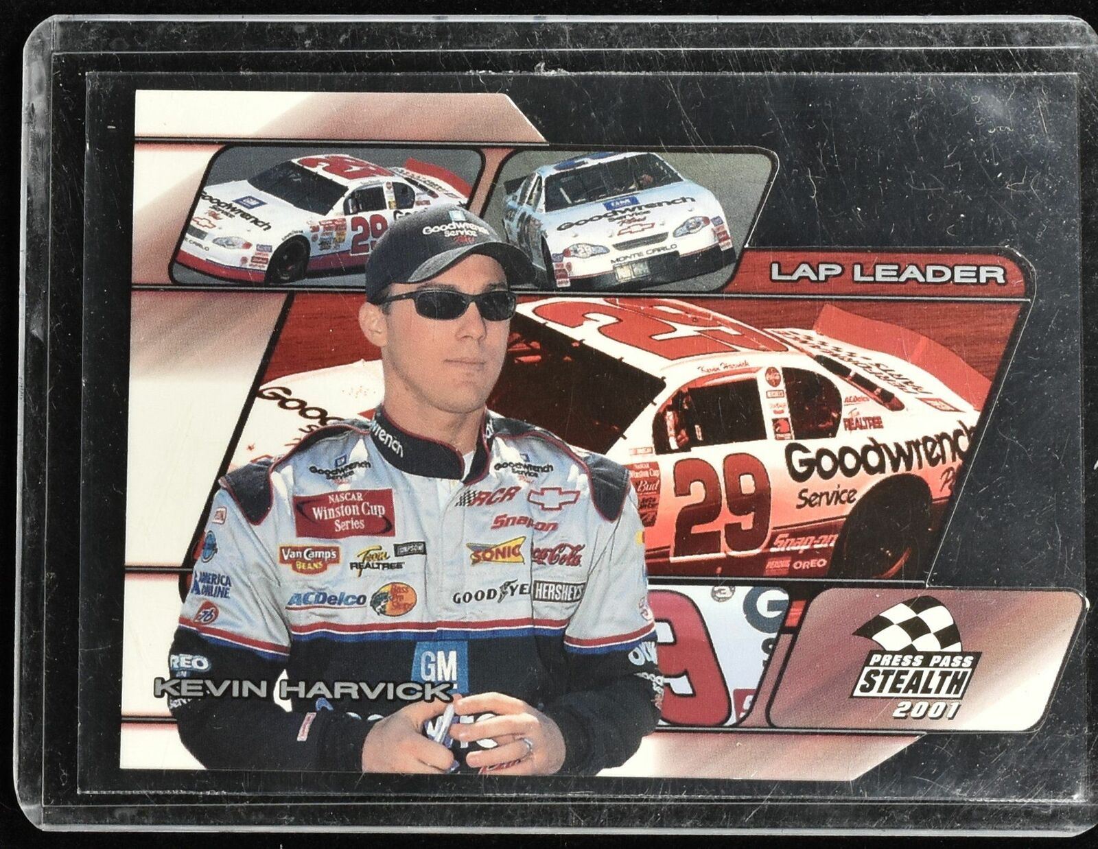 Kevin Harvick Press Pass Stealth 2001 LL 12 / 36 Nascar Racing