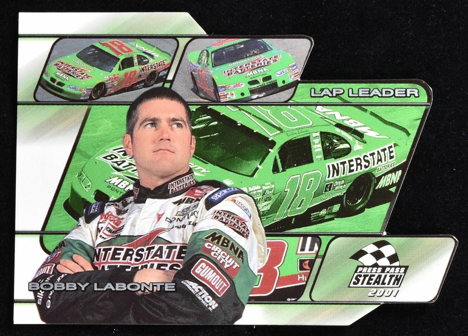 Bobby Labonte Press Pass Stealth 2001 Lap Leader LL7/36 2001