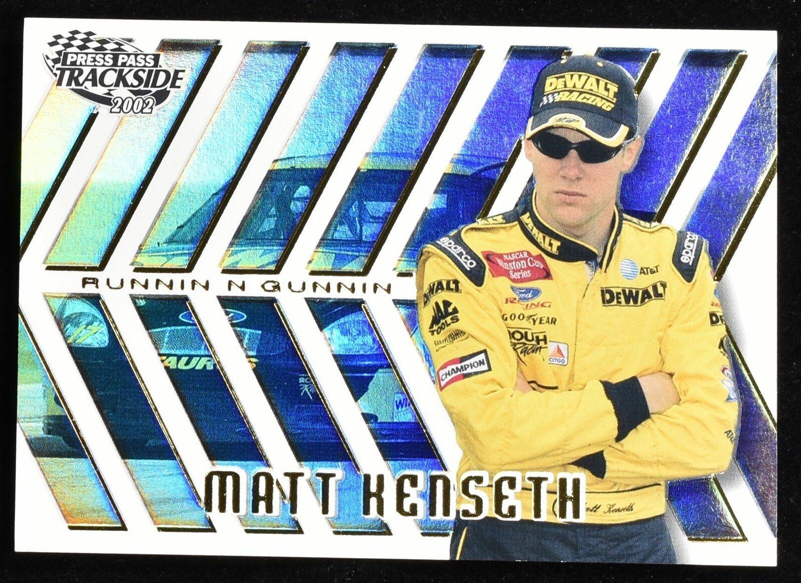 Matt Kenseth Press Pass Track side 2002 RG 5/9