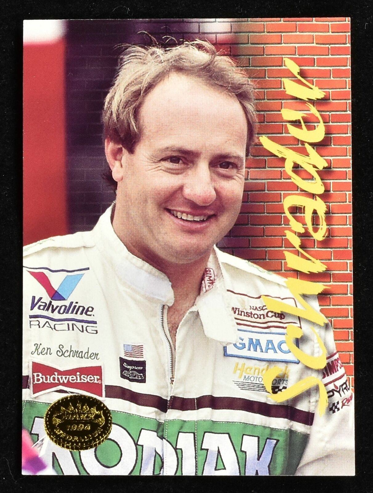 Ken Schrader No. 6 1994 Nascar Racing