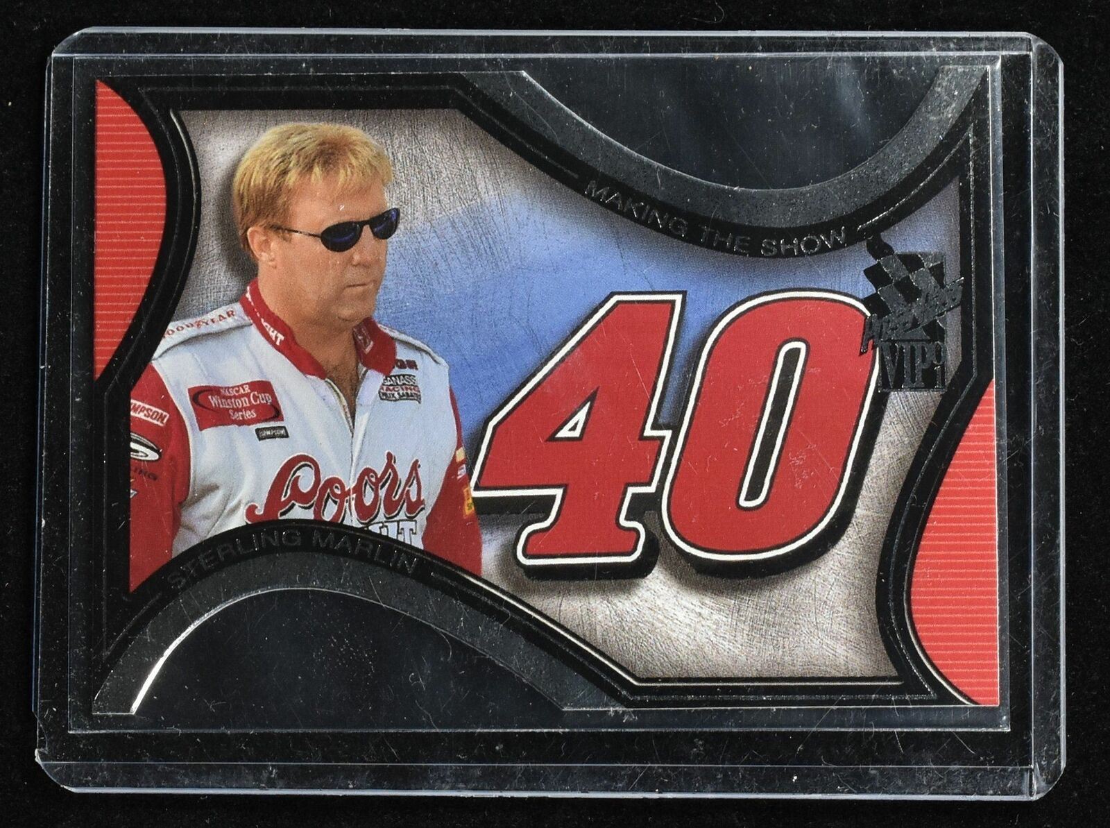 Sterling Marlin Making the show Press Pass MS 19/24 2001