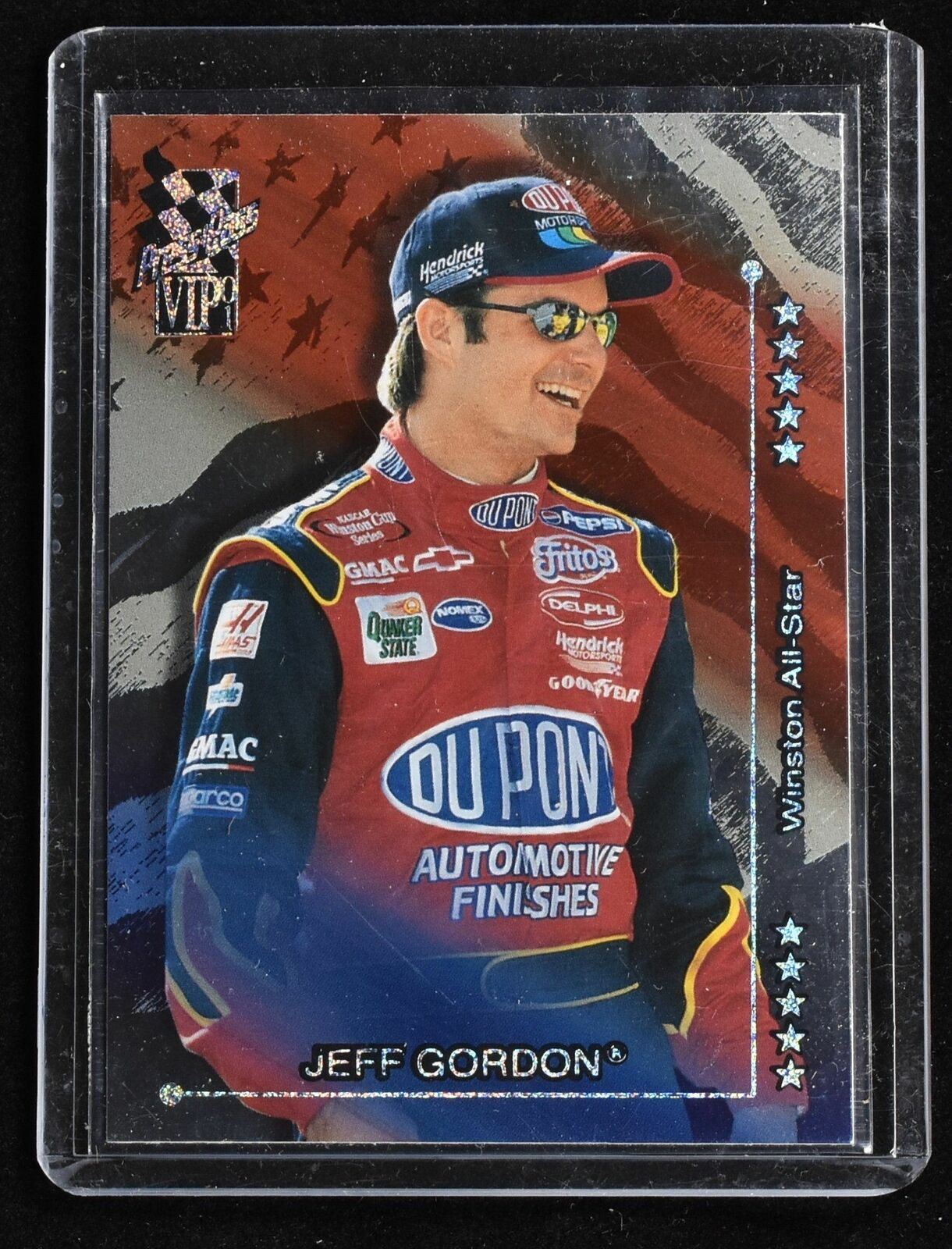 Jeff Gordon Press Pass VIP 2001 X 43 Nascar Racing Card