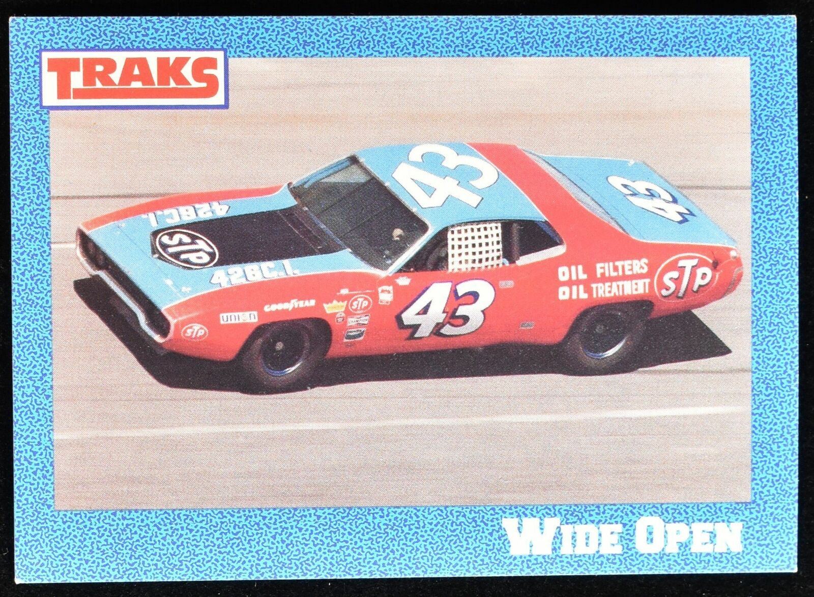 Traks Racing Cards 1991 No. 2 Wide Open