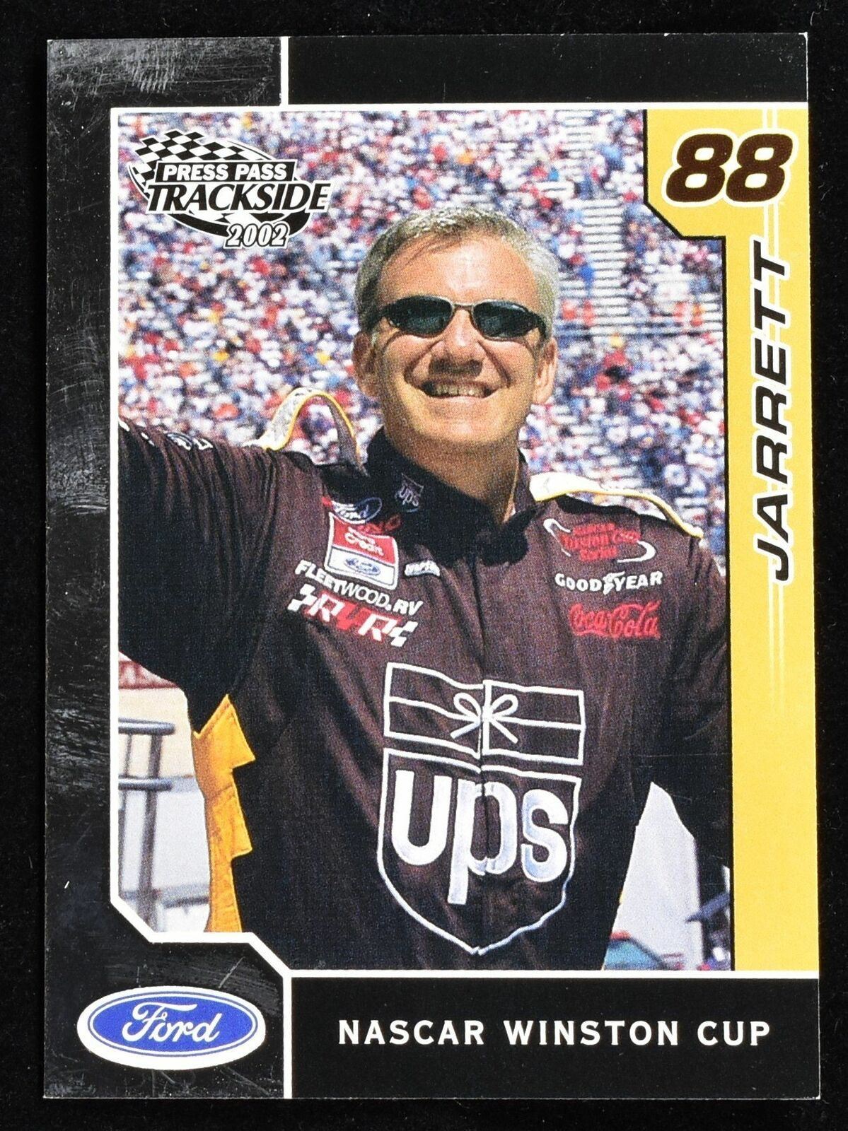 Dale Jarrett No. 21 Nascar Racing Card Press Pass