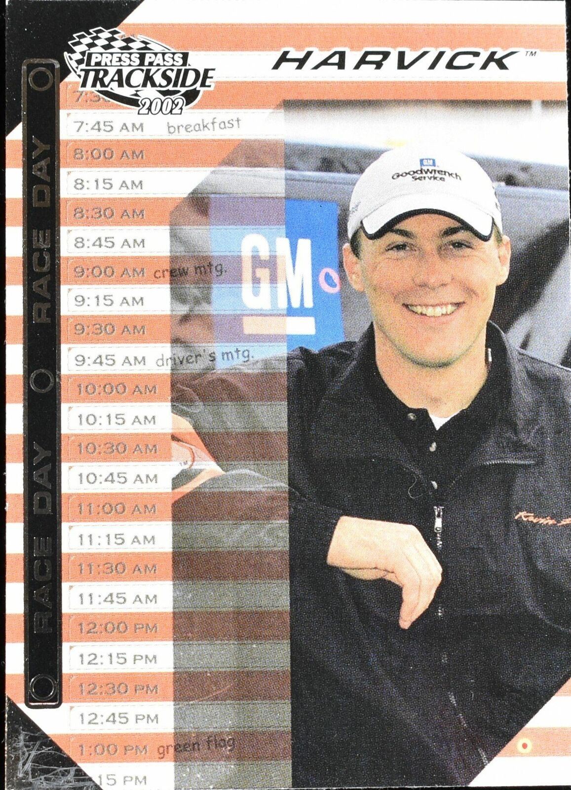 Kevin Harvick No. 54 2002 Press Pass Nascar Racing