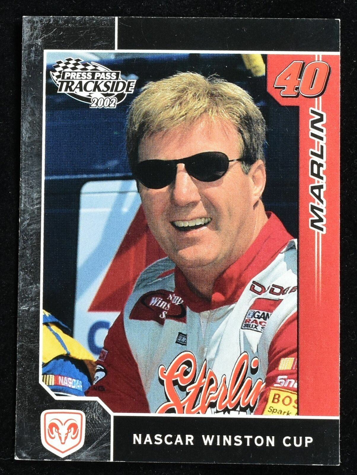 Press Pass Track side Sterling Marlin No. 32