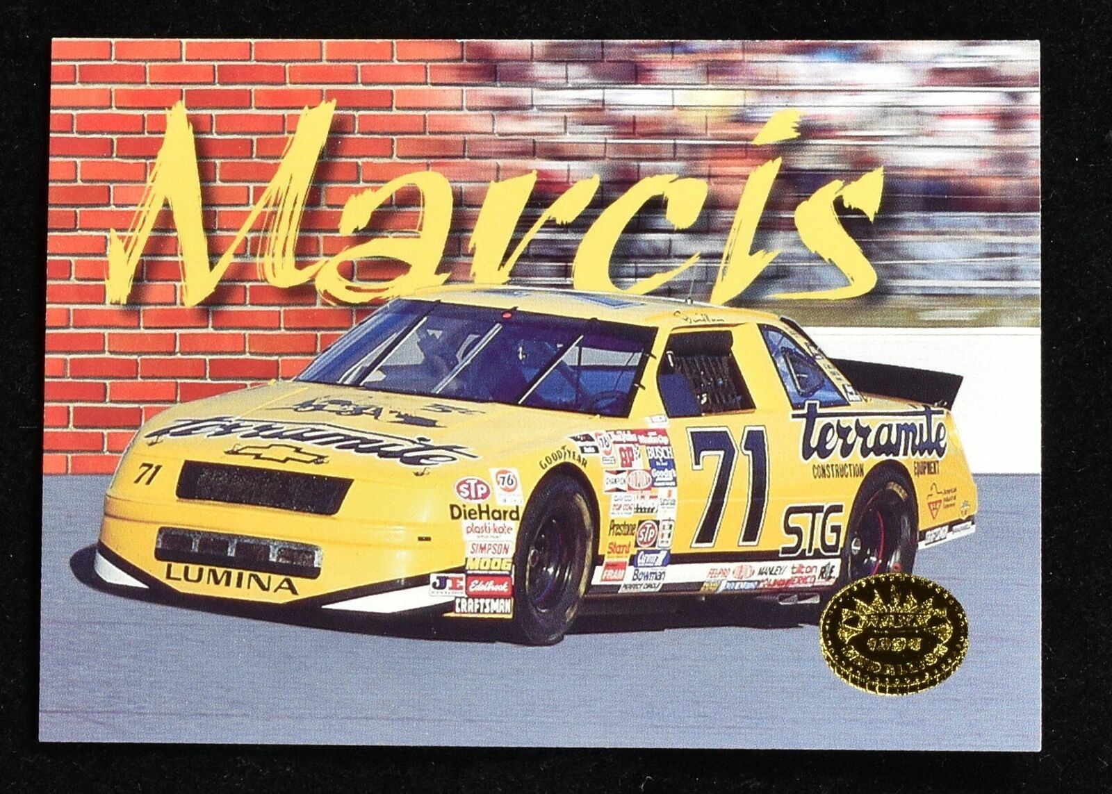 Nascar Racing Card 1994 Dave Marcis No. 38