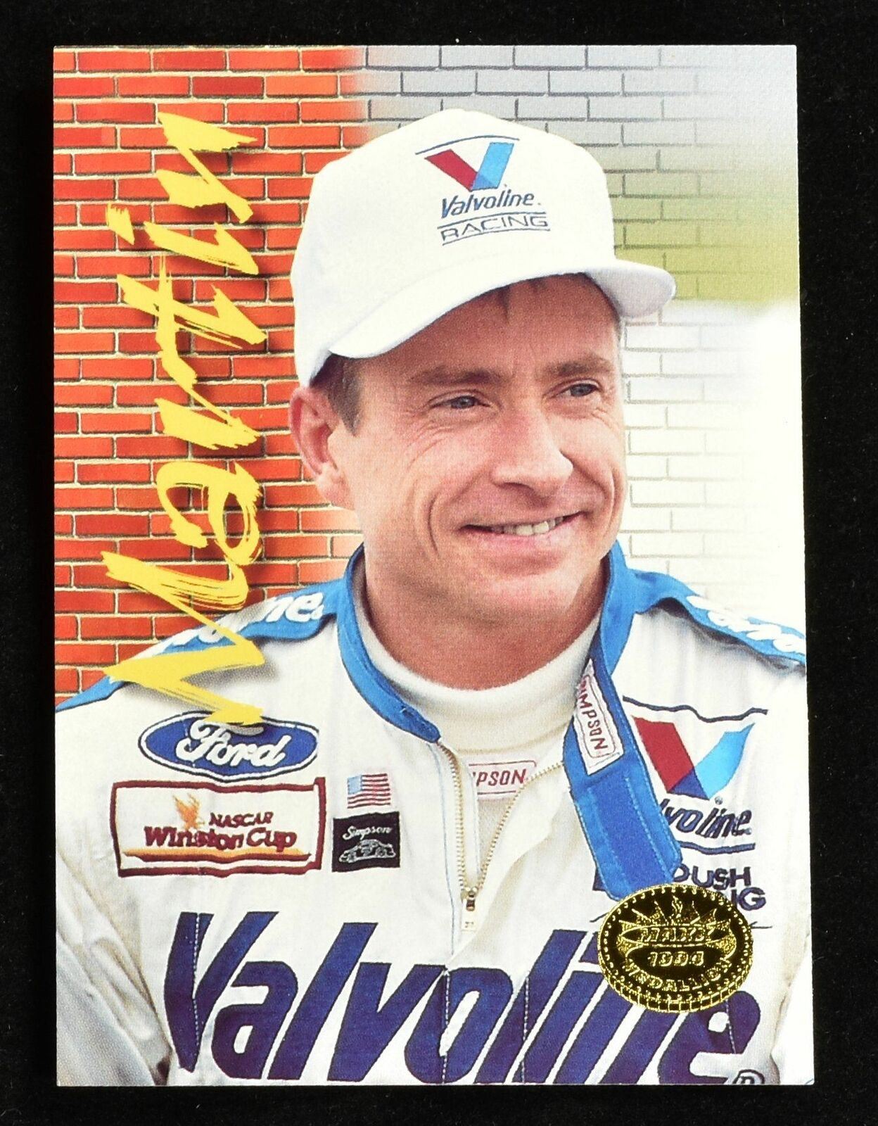 Nascar Racing Card 1994 Mark Martin No. 33