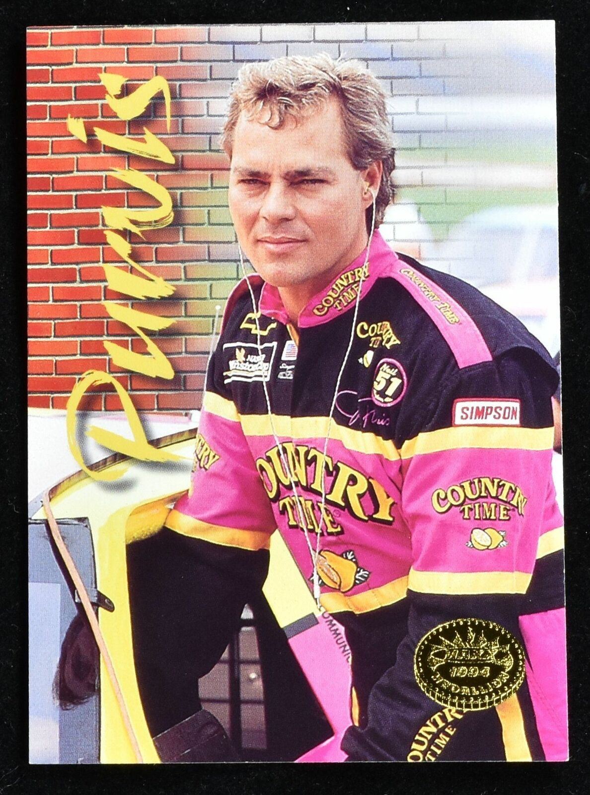 Nascar Racing Card 1994 Jeff Purvis No. 32