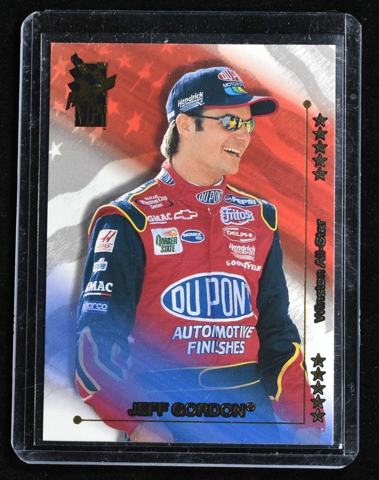 Jeff Gordon Press Pass 2001 43 Nascar Racing Card